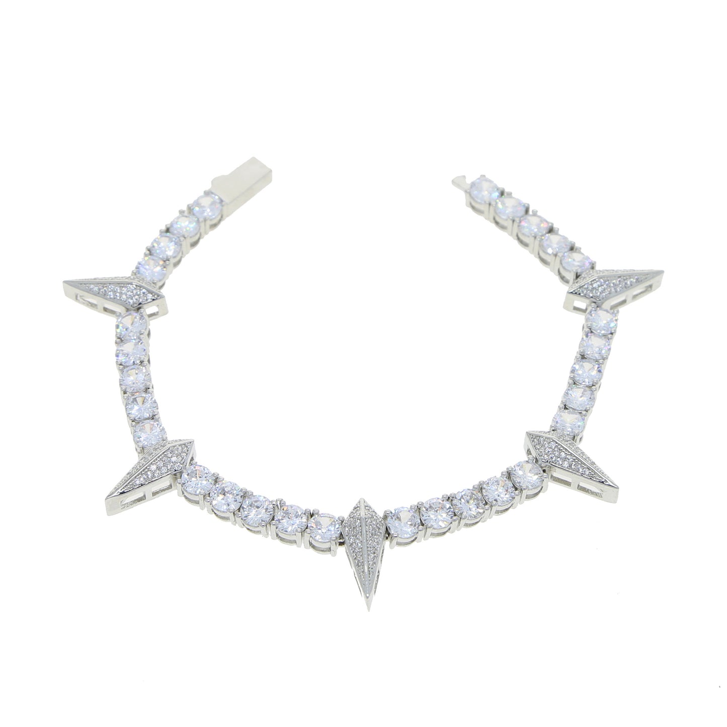 Aero Diamond Tennis Bracelet