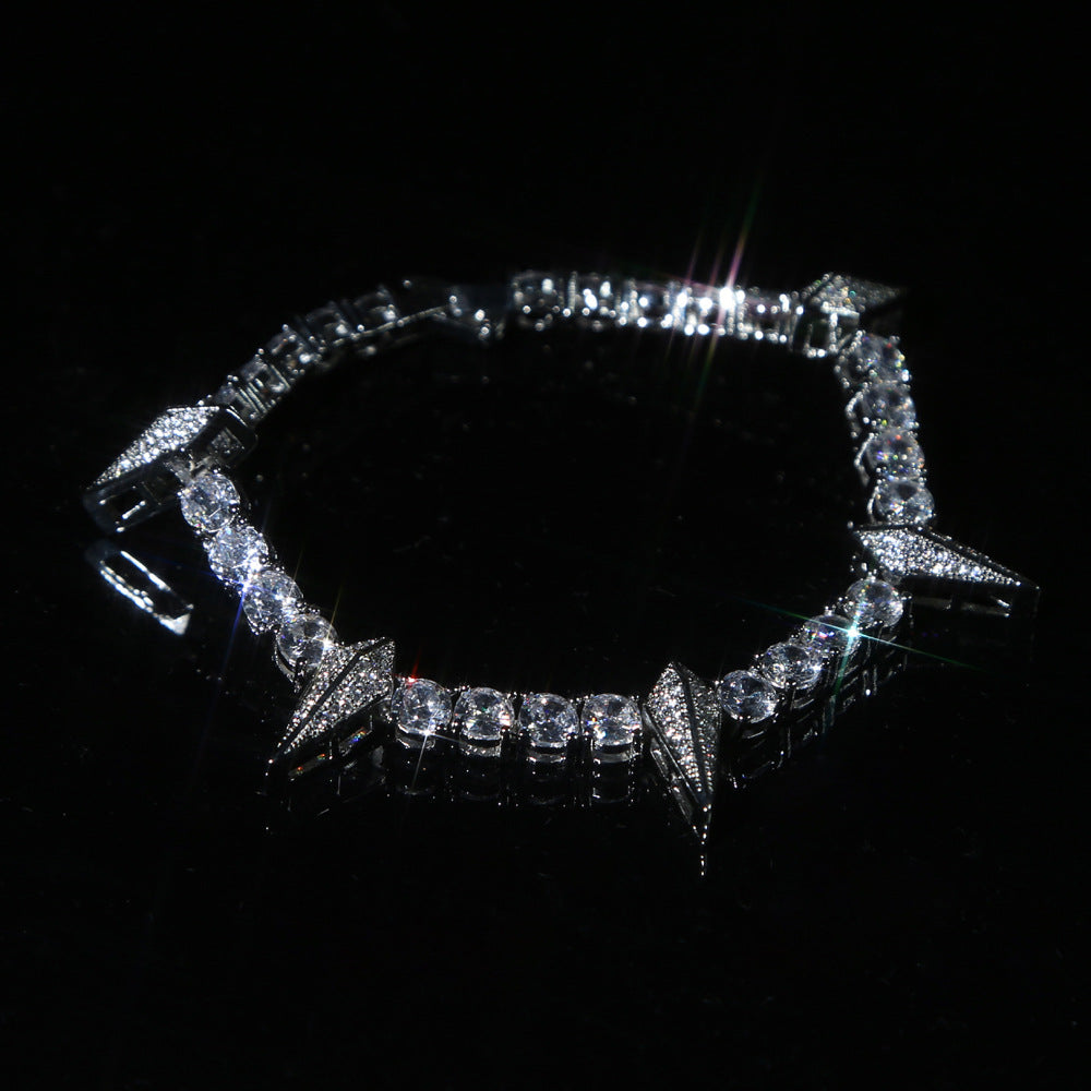 Aero Diamond Tennis Bracelet