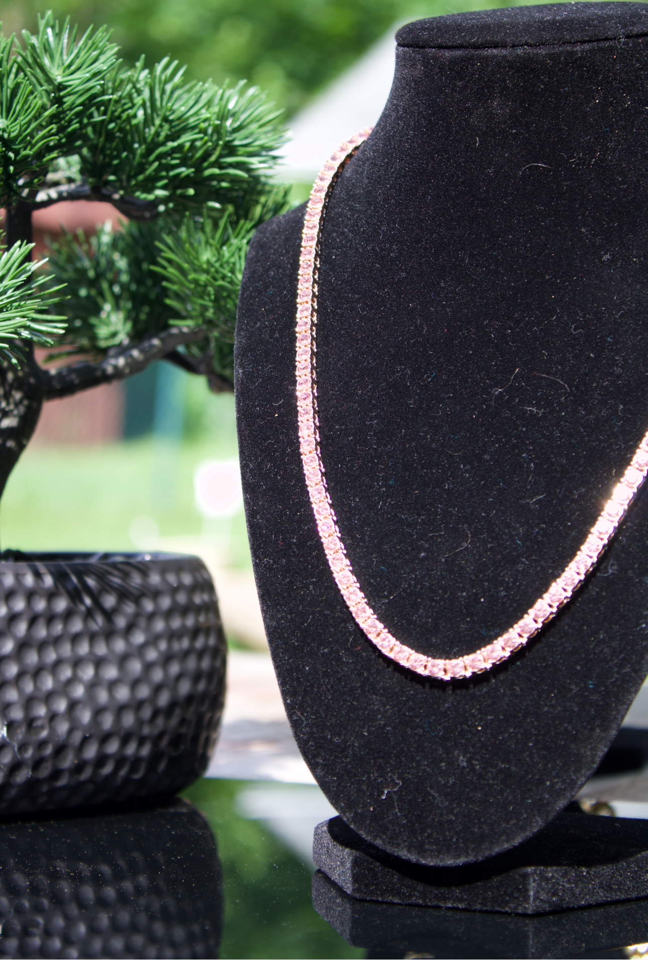 The "Poppy Pink" Diamond Chain