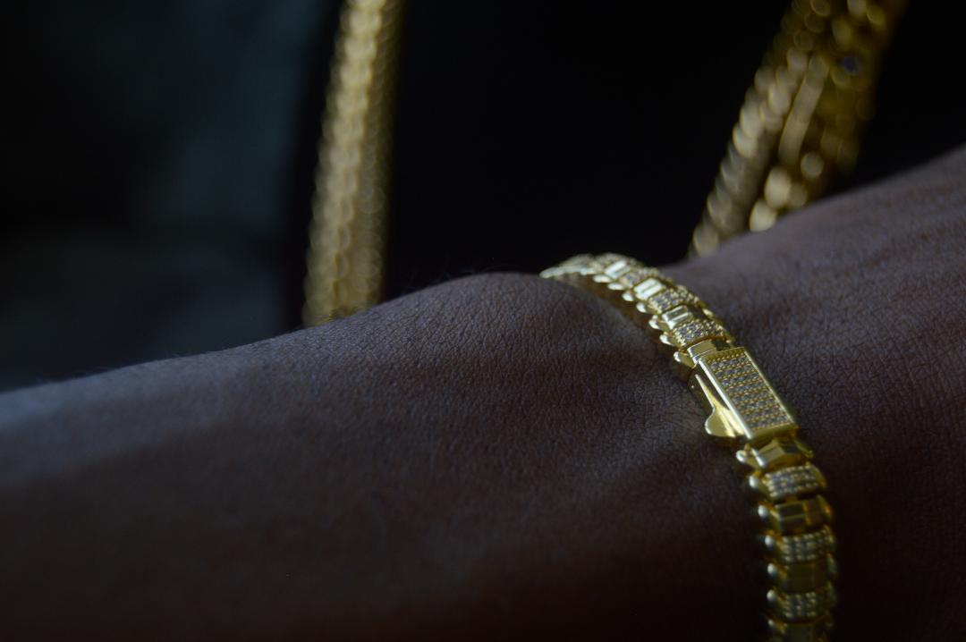 14k Gold Kings Bracelet