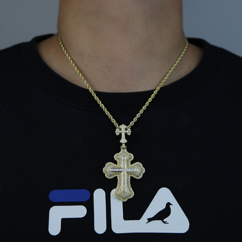 Eternal Light Cross Pendant