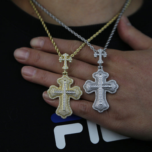 Eternal Light Cross Pendant
